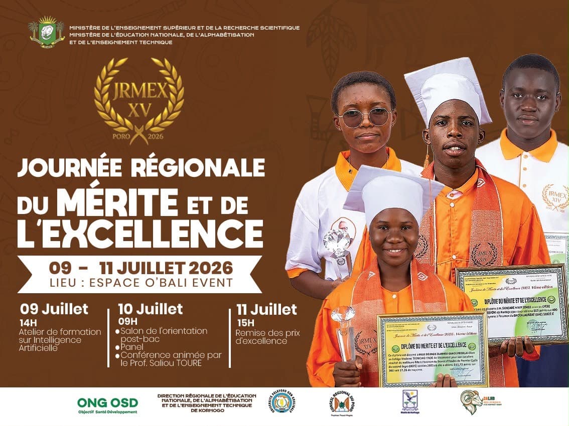JRMEX XV : le Poro fait de l’excellence une promesse d’avenir