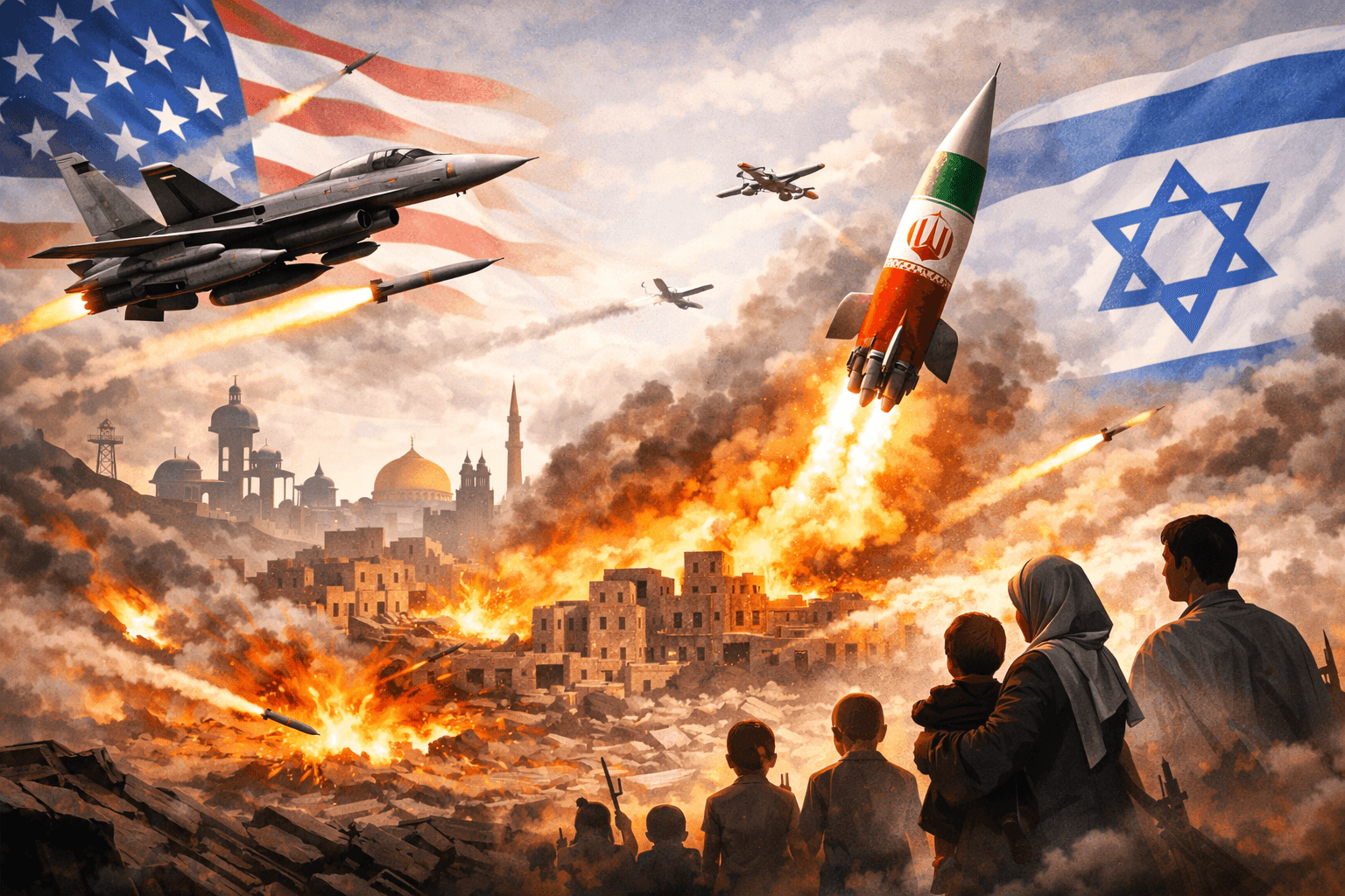 Guerre Etats-Unis – Israël contre l’Iran : La loi du plus fort remplace -t-elle la loi internationale ?