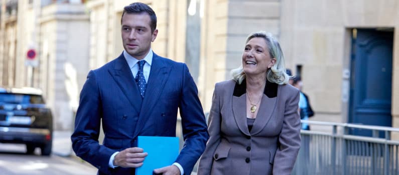 Présidentielle 2027 : 69% des sympathisants RN préfèrent Bardella à Le Pen