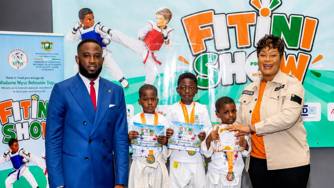 Fondation Cheick Cissé et le Club Amitié Sainte Thérèse : investir dans les champions de demain, avec le soutien de la Ministre Myss Belmonde Dogo