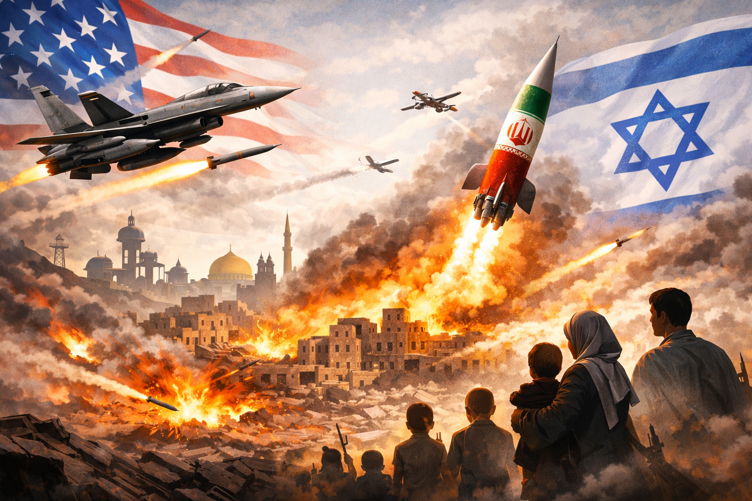 Guerre Etats-Unis – Israël contre l’Iran : La loi du plus fort remplace -t-elle la loi internationale ?